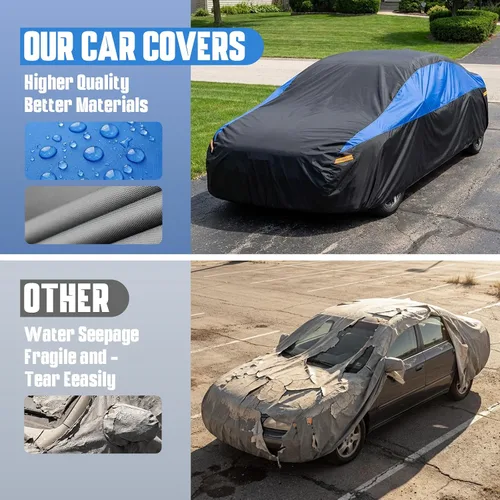 Vista 5 de GUNHYI - Funda para auto Toyota MR2 Spyder, ajuste personalizado Toyota, impermeable, para todo tipo de clima, cubierta exterior ligera