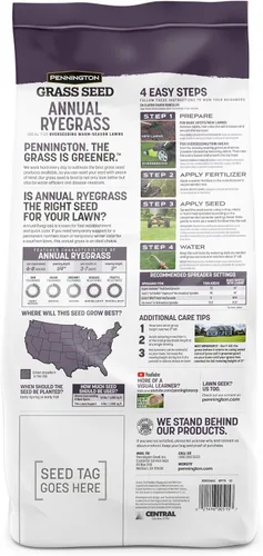 Vista 14 de Pennington Semilla anual de pasto de Ryegrass 10 lb