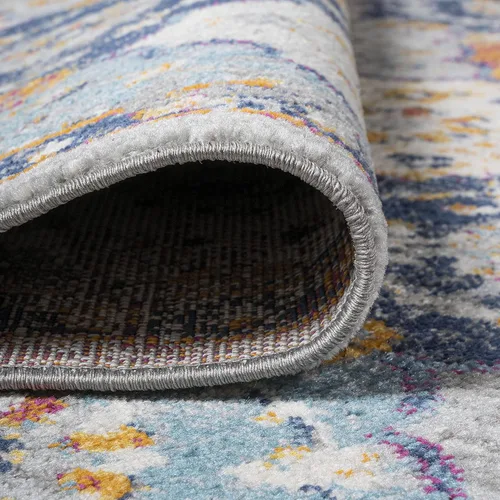 Vista 5 de JONATHAN Y Kirman - Alfombra de pasillo con medallón bohemio, 2 x 8 pulgadas, tradicional, vintage, fácil de limpiar, para sala de estar