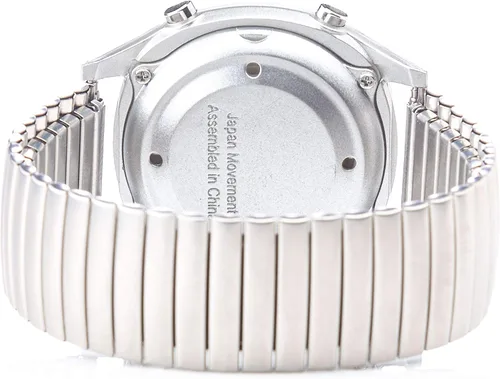 Vista 3 de Reloj parlante con números grandes y correa expandible, autoajuste para personas con discapacidad visual, ciegas o ancianos