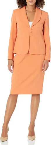 Vista 8 de Le Suit Women's JKT/Skirt Suit Negro