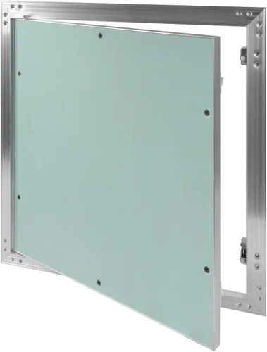 Vista 54 de Panel de acceso de aluminio para paneles de yeso de 6 x 6 pulgadas, puerta del eje de servicio, plomería, electricidad, calefacción, escotilla