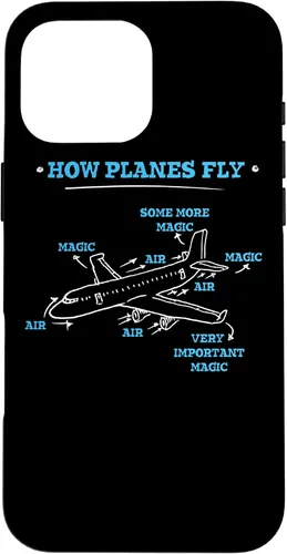 Vista 19 de Regalo de avión para pilotos y nerds de aviación - Funda Wie para iPhone 17