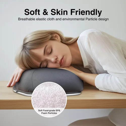 Vista 5 de elitehood Soporte de Almohada para iPad para Regazo, Soporte de Almohada para Tableta con Ángulo Ajustable, Soporte de Cojín Suave para Tableta