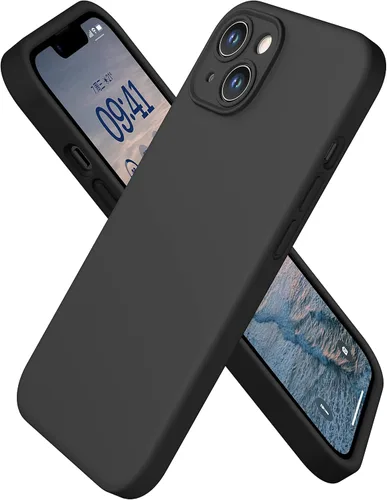 Vista 9 de CellEver Funda de silicona resistente para iPhone 14 [protección de cámara] [revestimiento antiaceite] protección militar contra caídas