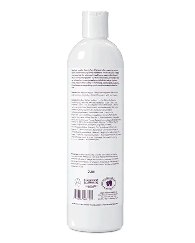 Vista 2 de SalonLogic Champú limpio y puro para uso diario, lavanda, productos de calidad de salón, tratamiento de queratina, aroma natural, hidratante