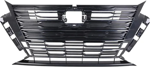 Vista 11 de Garage-Pro Conjunto de Parrilla Frontal para Nissan Frontier 1998-2000, Cáscara Cromada, Inserción Negra, Accesorios Nissan Frontier, NI1200183