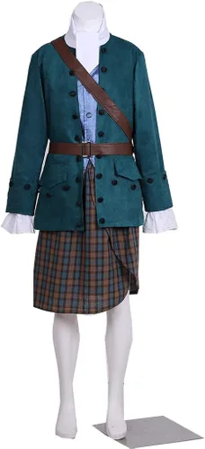 Vista 2 de Disfraz de Jamie Fraser para hombre de Escocia Highlander