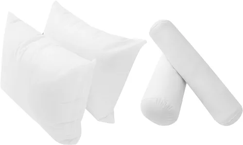 Vista 5 de Prolinemax Style1 - Cojín de almohada de tamaño completo y respaldo de almohada de relleno de fibra de poliéster SOLAMENTE