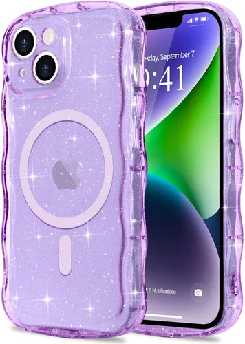 Vista 136 de Pepmune Funda magnética para iPhone 17 Pro Max, color rosa