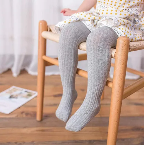Vista 5 de Kaariss 3 pares de mallas de algodón para bebés y niñas pequeñas
