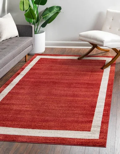 Vista 17 de Alfombra Unique Loom colección Del Mar - Maria (2,16 m x 3,05 m, Rectangular, Azul marino/ Marfil)