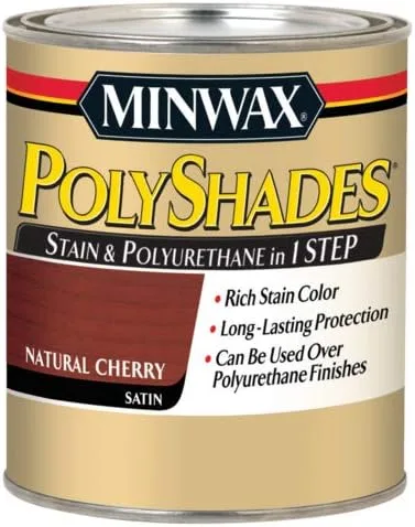 Vista 44 de Barniz Minwax 213104444 PolyShades Miel