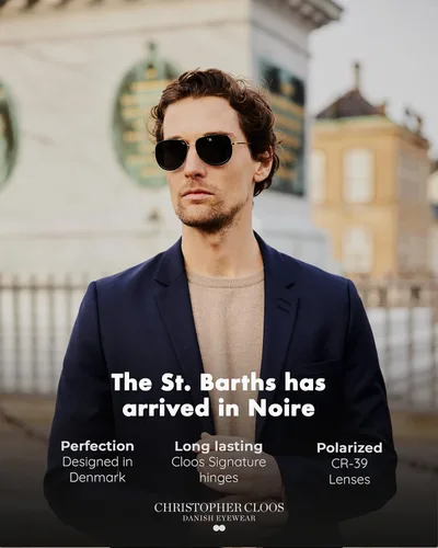 Vista 3 de Christopher Cloos - Colección St. Barths - Gafas de sol de diseño danés premium