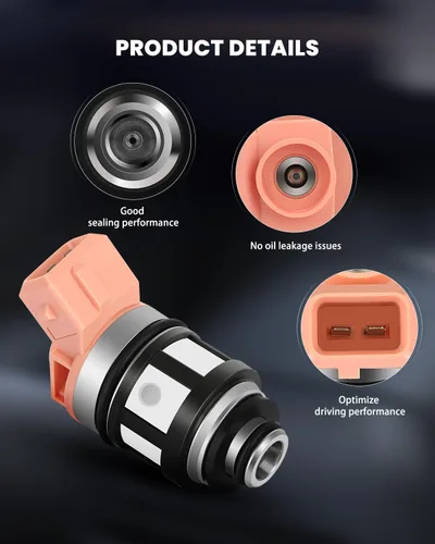 Vista 5 de SCITOO 1 agujero 4pcs inyectores de combustible para Nissan para D21 3.0L