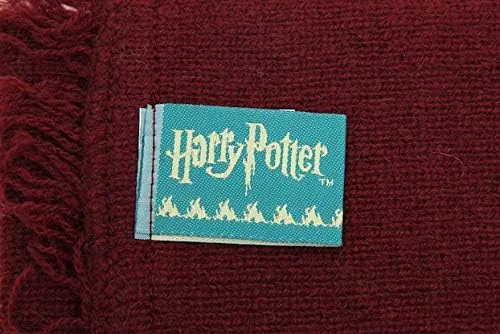 Vista 5 de Bufanda de lujo de casa, Harry Potter, talla única , Granate y dorado