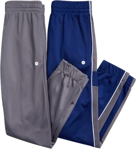 Vista 5 de RBX Pantalones deportivos para niño - Paquete de 2 pantalones deportivos de tricot (tamaño 2T-20)