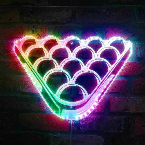 Vista 38 de ADVPRO Arcade Retro Game Classics Video Room RGB Dynamic Glam LED Sign - Forma de corte a borde - Decoración 3D inteligente - Señalización