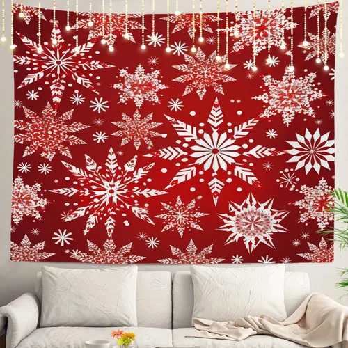 Vista 16 de Shrahala Modern Abstract Artwork Wall Tapestry, Orange Black Beige Wall Hanging Large Tapestry Decoration Polyester Fiber White Hem Around for Dorm