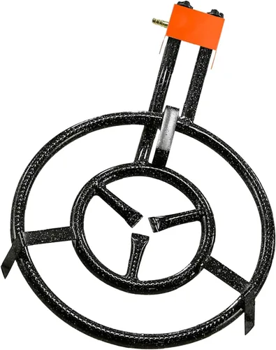 Vista 6 de Magefesa Quemador de gas propano para exteriores de 12 pulgadas, acero esmaltado reforzado resistente, se adapta a paellas de hasta 15 pulgadas