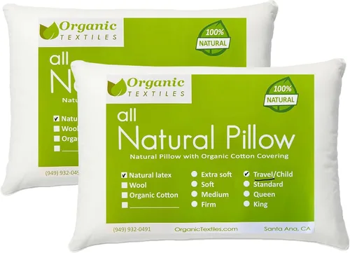 Vista 11 de All Natural almohada de látex con cubierta de algodón orgánico