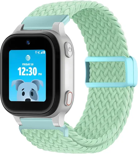 Vista 12 de SimpleThings Correa trenzada compatible con el reloj AT&T amiGO Jr, bandas de nailon elástico suave con hebilla ajustable fácil