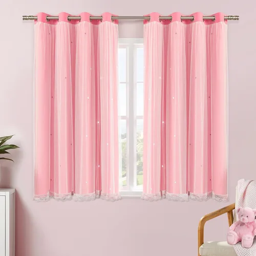 Vista 58 de XiDi - Cortinas para decoración de dormitorio Beige34/54/1