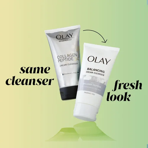 Vista 8 de Olay Regenerist Collagen Peptide 24, Limpiador Facial, Libre de Fragancia, 150 mL