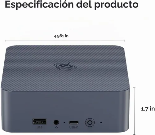 Vista 7 de Beelink EQi13 Mini PC, Intel 13420H 8C/12T, 16GB DDR4 500G PCIe4.0 SSD