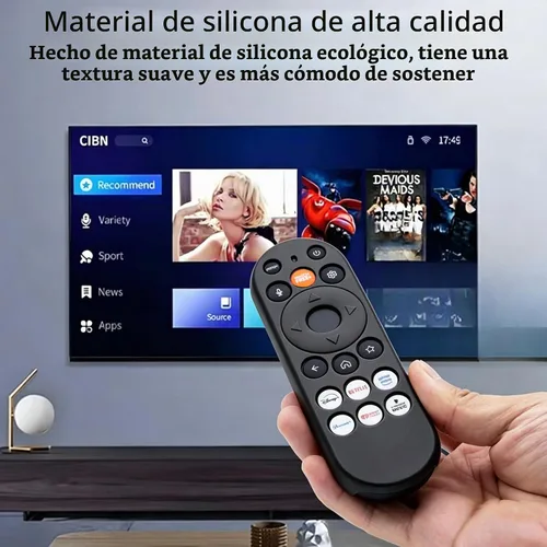 Vista 4 de LEFXMOPHY XRT290 Cubierta Remota Para ONN/VIZIO XRT181 XRT290 WRT290 XRT29X Funda Protectora De Silicona XRT 290 Funda Protectora - Negro