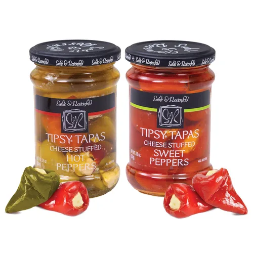 Vista 9 de Sable & Rosenfeld Tipsy Tapas Peppers, picantes, 8.8 onzas, paquete de 6