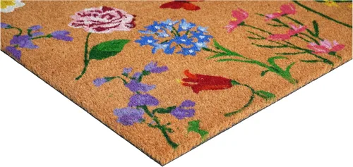 Vista 5 de Calloway Mills Felpudo de jardín con mariposas (17 x 29)