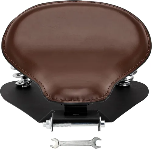 Vista 17 de Kit de asiento para motocicleta Bobber Solo para Harley Sportster 883 1200 Negro