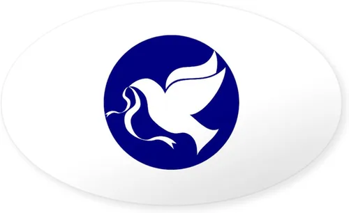 Vista 16 de CafePress Pegatina rectangular de espíritu santo para parachoques de coche ovalada Blanco - Pegatina Rectángulo Espíritu Santo