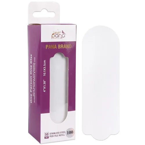 Vista 17 de PANA 40 piezas de recambio de archivo Pedi grande negro para lima de pies de acero inoxidable para lijar raspador de pies, almohadillas de recambio