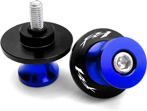 Vista 20 de Motorcycle M6 Swingarm Sliders Screw Swing Stand Screws Compatible with Yamaha FZ1 FZ-1 2006-2015 FZ6 N S 2004-2016 FZ8 FZ-8 2010-2018