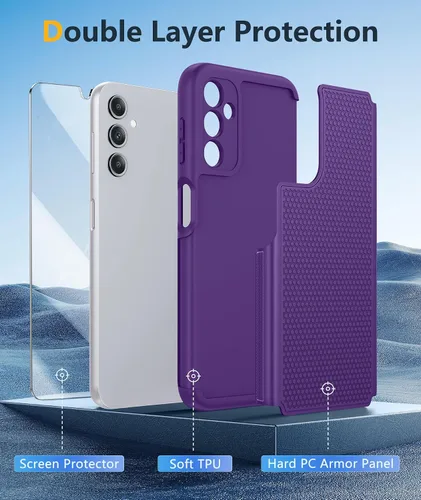 Vista 522 de FNTCASE Funda para iPhone 17 Pro: Fundas delgadas translúcidas de color azul claro compatibles con MagSafe, protección completa de la cámara