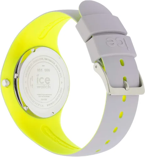 Vista 4 de Ice-Watch - ICE Duo Grey Yellow - Wristwatch with Silicon Strap
