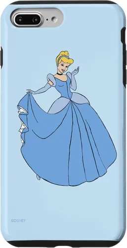 Vista 12 de Disney Funda para iPhone 17 con diseño de princesa Cenicienta en azul