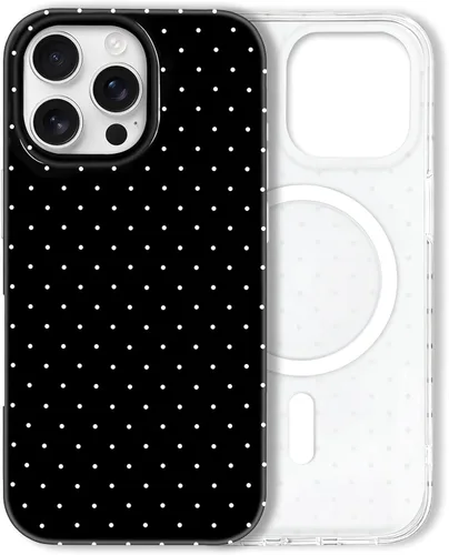 Vista 47 de Hython Funda para iPhone Air, diseño estético de lunares lindos, funda simple de 6.5 pulgadas, delgada, antiarañazos, parachoques de TPU suave, a
