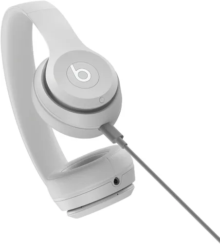 Vista 4 de Beats Solo 4 - Bluetooth inalámbrico en la oreja - Gris empapado (renovado Premium)