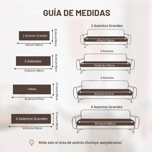 Vista 7 de OHSIO Funda de sofá de felpa suave para sofá, funda lavable de terciopelo Blanco