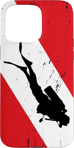 Vista 31 de Funda de buceo para iPhone 17, regalos de buceo, diseño vintage de buceo