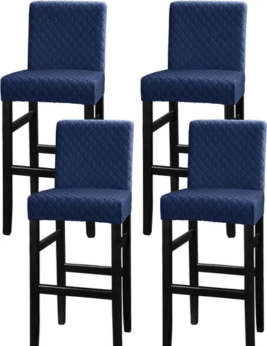 Vista 39 de Lellen - Fundas para taburete de bar de jacquard, fundas para silla de taburete de bar, fundas para silla de bar, fundas para taburete de bar