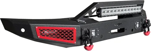 Vista 7 de Bronco - Parachoques delantero Rock Crawler Off Road compatible con Ford Bronco 2021 2022 2023 2024 2025 2026 (no compatible con versión deportiva)
