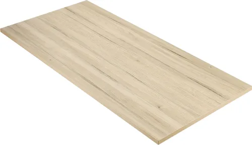 Vista 52 de 36x20 pulgadas Mesa Negra Universal, Escritorio Sólido de Una Pieza, Encimera Reversible de Melamina, Dobles Escritorios, L-Escritorio DIY