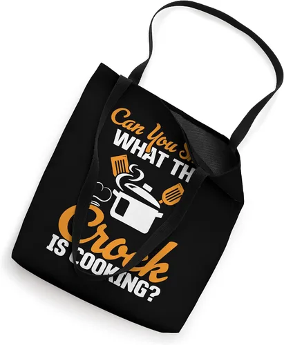 Vista 2 de Can You Smell What The Crock is Cooking Tote Bag