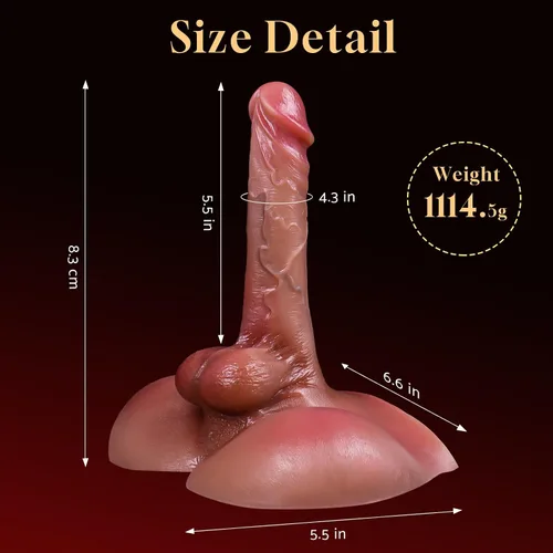 Vista 5 de Muñeca sexual masculina para mujer, consolador anal realista con mini trasero apretado para parejas, juegos gay y lesbianas, consoladores unisex