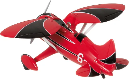 Vista 2 de Hallmark Keepsake Adorno de Navidad 2023, Sky's The Limit Bulldog Racer, regalos para él