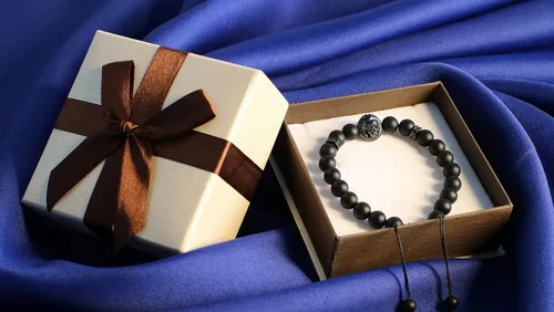 Vista 6 de COAI Pulsera de león con cuentas de piedra para hombres y mujeres, Piedra